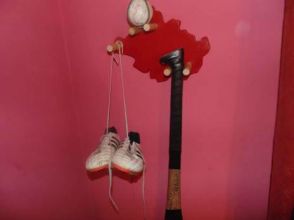 Hurley stick etc. storage